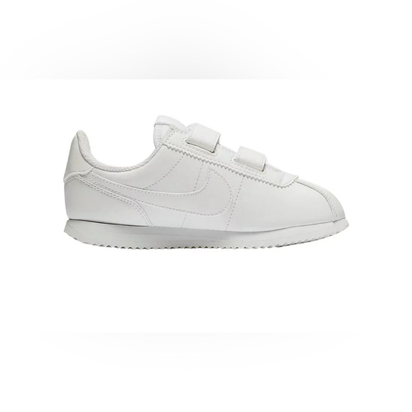 Little Kids Nike Cortez Basic SL Shoes All white (904767100) - Picture 2 of 10